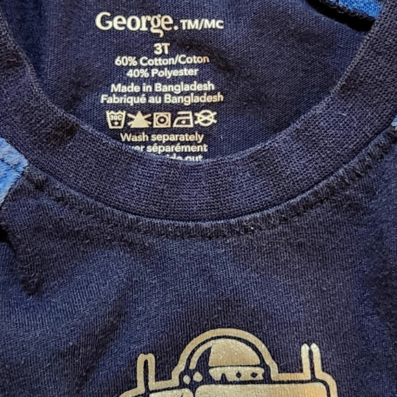 3T Long Sleeve Baby/Toddler Top Bundle, Pre-Owned, Clean, Cotton/Cotton Blend - Picture 4 of 5